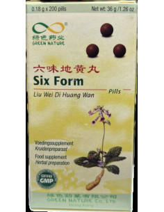 LIU WEI DI HUANG WAN - 六味地黄丸